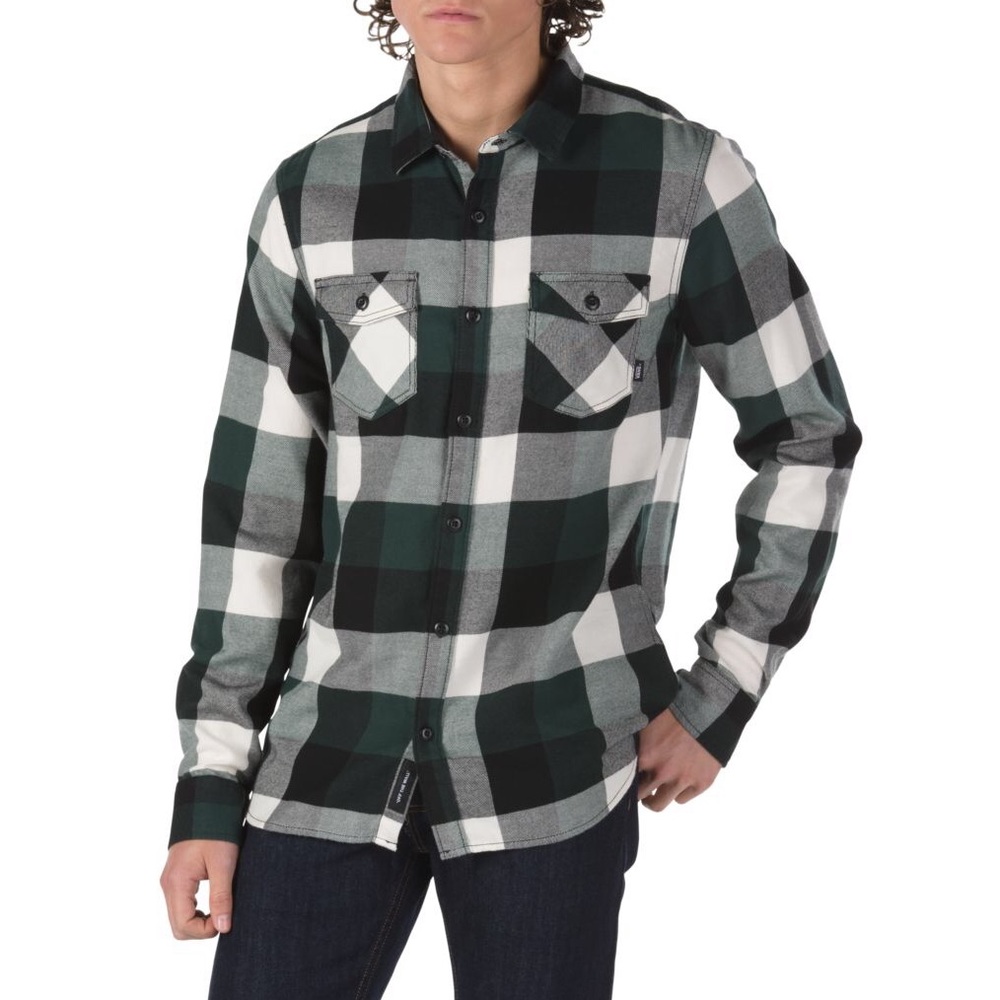 Vans Men’s Plaid Button Down Shirt M